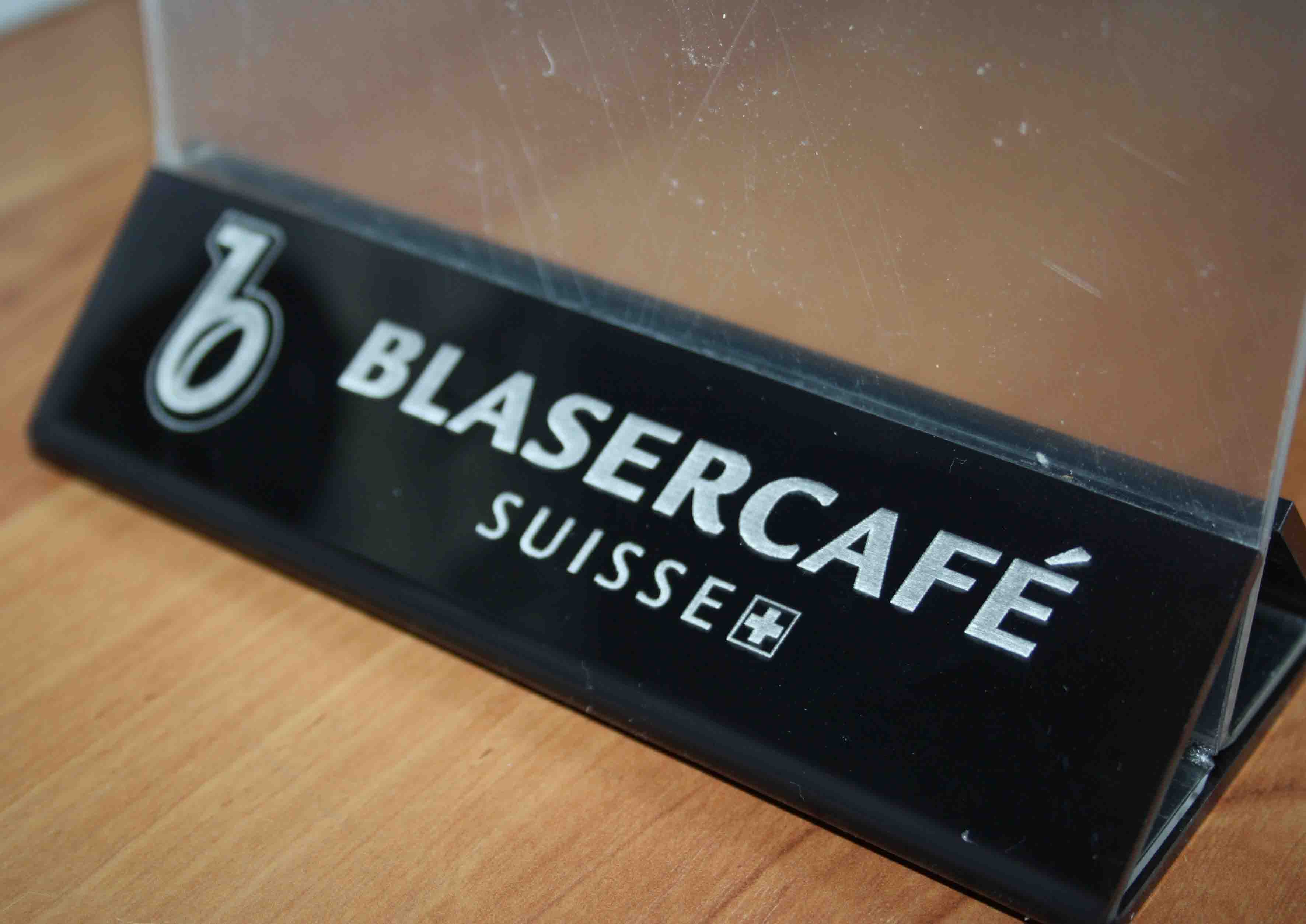 Пример нанесения  логотипа методом лазерной гравировки: